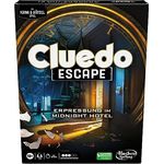 Hasbro Gaming Cluedo Escape Erpressung im Midnight Hotel, einmalig lösbares Escape-Room-Spiel für 1 − 6 Spieler, kooperatives Spiel