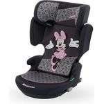Bebeconfort Road Fix i-Size Kindersitz, Disney Authentic Minnie für Kinder 100-150 cm, sicher mit ISOFIX, nur 3,8 kg, verstellbare Kopfstütze