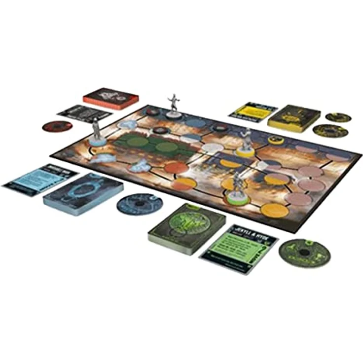 IELLO Unmatched - Cobble & Fog, Card Game with 4 Legendary Heroes, Ages 9+, 2 to 4 Players, 30 mins Playing Time, Multi – Bild 4