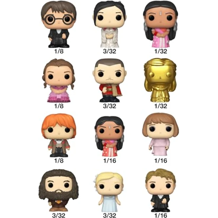 Funko Harry Potter Bitty Pop! Sammelfigur, 2,5 cm mit Schutzhülle in Fensterbox – Bild 2