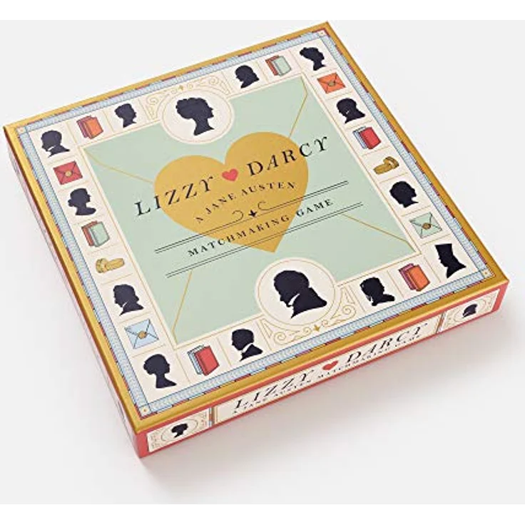 CROWN Lizzy Loves Darcy: Ein Jane Austen Matchmaking-Spiel, Brettspiel für 2-6 Spieler – Bild 3