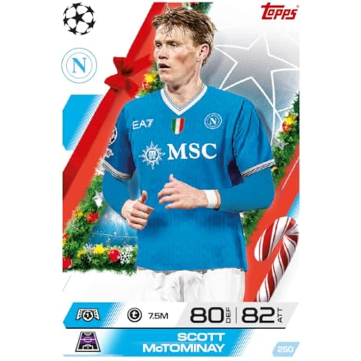 Topps Adventskalender 2025/26, 97 Karten inklusive 24 exklusive Festtags-Edition-Karten und einer Infinity-Karte, mehrfarbig – Bild 2