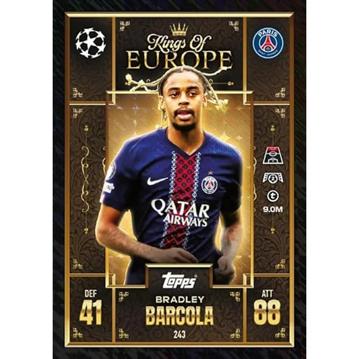 Topps Match Attax - Match Attax 2025/2026 Extra: UEFA Champions League - The X Tin mit umfangreicher Sammlung von Sammelkarten – Bild 5