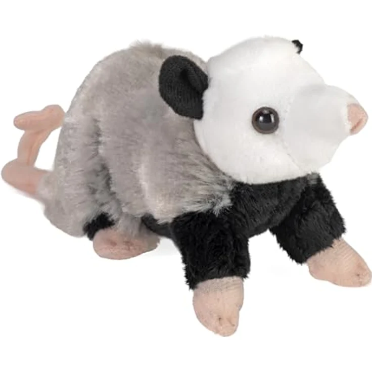 Wild Republic Opossum Kuscheltier - Pocketkins Eco, aus recycelten PET-Flaschen, 13 cm, Plüsch, Handwäsche – Bild 2