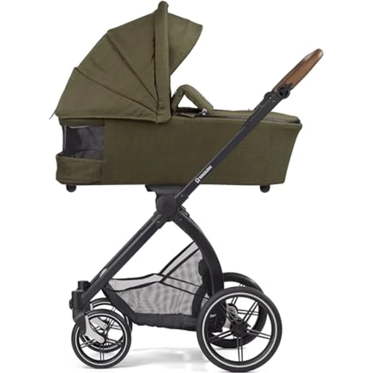 Gesslein FX4 Swing 2in1 Kinderwagen-Set, inkl. Babywanne Panorama Lyx, 10 kg leicht, ergonomische Liegeposition, UV-Schutz – Bild 5