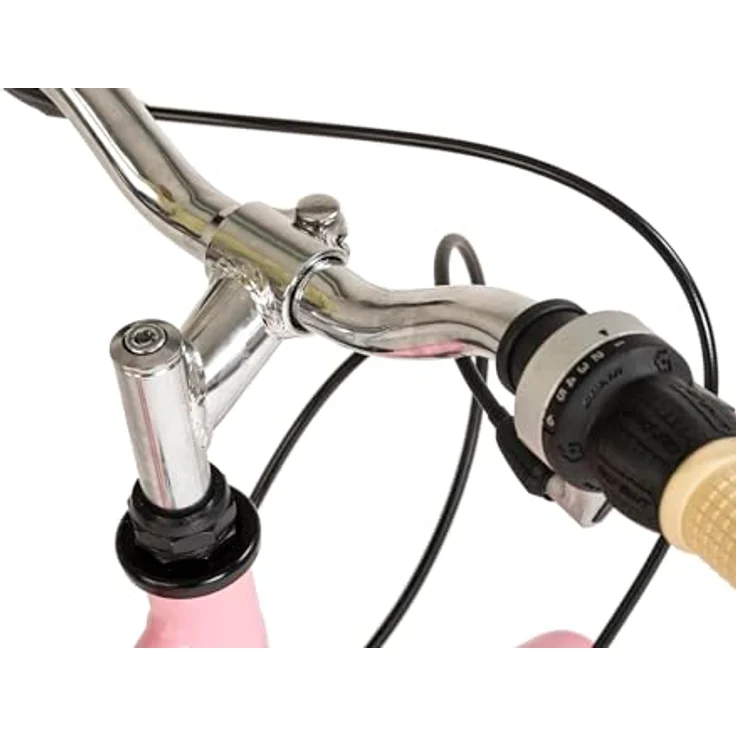Dacapo Kinderfahrrad Toscana, 20 Zoll, 6 Gang Kettenschaltung in Rosa mit Gepäckträger und Reflektoren – Bild 8