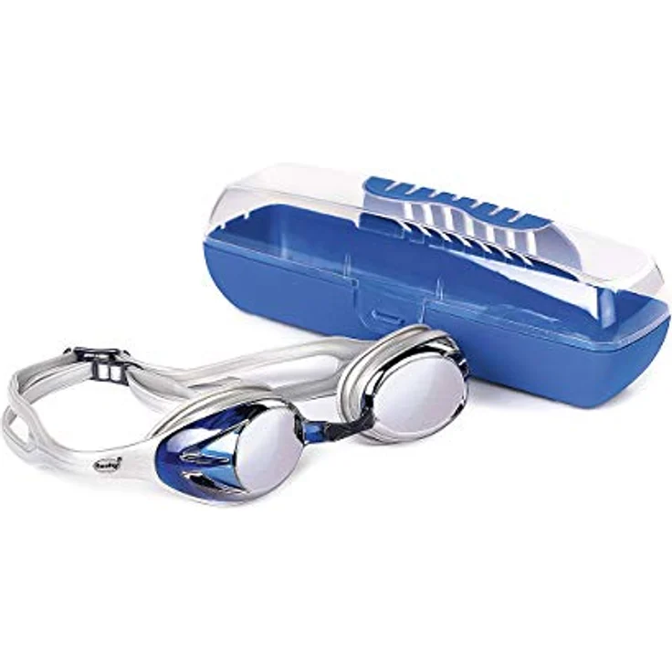 Fashy Schwimmbrille Comfort Power Mirror, verspiegelt, L, 4156 12 – Bild 3