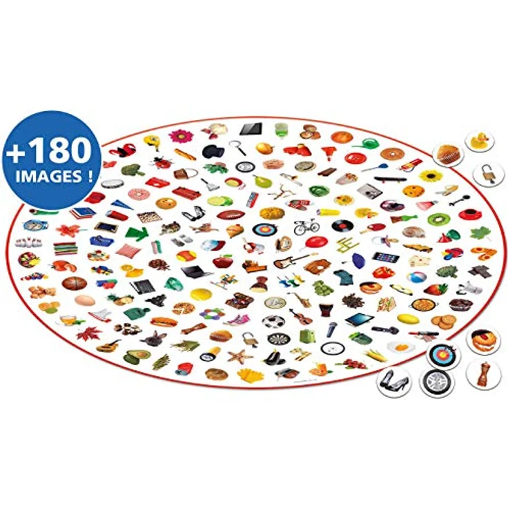 Educa Le LYNX nomade (f), tragbares Kartenspiel mit selbstmontierbarem Pop-up-Spielbrett für Kinder ab 4 Jahren – Bild 2