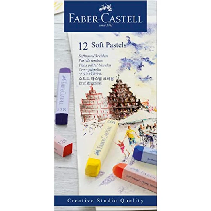 pastellkreide Creative Studio soft 12 Stück – Bild 2
