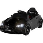 Actionbikes Motors Mercedes AMG CLE 53, Kinder Elektroauto mit 2,4 GHz Fernbedienung, lizenziert, Schwarz, für Kinder ab 3 Jahren, inkl. Musikwiedergabe und Sicherheitsmerkmalen.