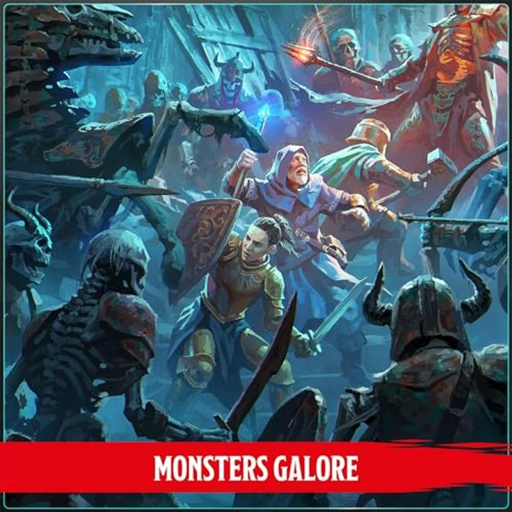 Wizards of the Coast Dungeons & Dragons RPG Monster Manual 2024, über 500 Monster, darunter 75 neue, mit atemberaubenden Illustrationen und optimierten Spielwerten – Bild 3