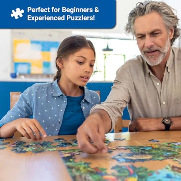 Ravensburger Puzzle 17456 - Meeresschildkröten - 500 Teile Large Pieces, für Familien und Puzzlespaß mit leichten Puzzleteilen – Bild 3