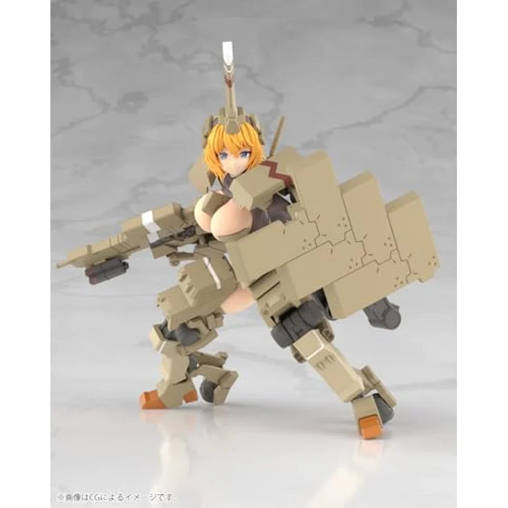 Kotobukiya Frame Arms Girl Kagutsuchi-kou PVC-Figur, 20 cm, braun, bewegliche Sammlerstatuette – Bild 9