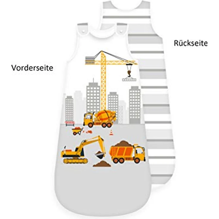 Klaus Herding GmbH Best Baby-Schlafsack, Cotton, Mehrfarbig, 90 cm, 3385204231412 – Bild 2