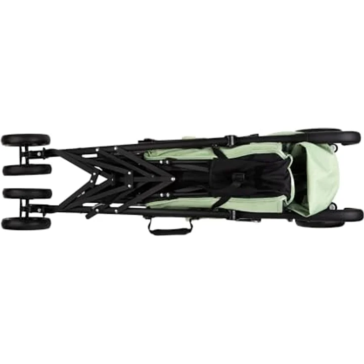 MoMi Kinder-Buggy Akira, Leicht & kompakt faltbar bis 15 kg, inkl. Zubehör, Schwarz – Bild 24