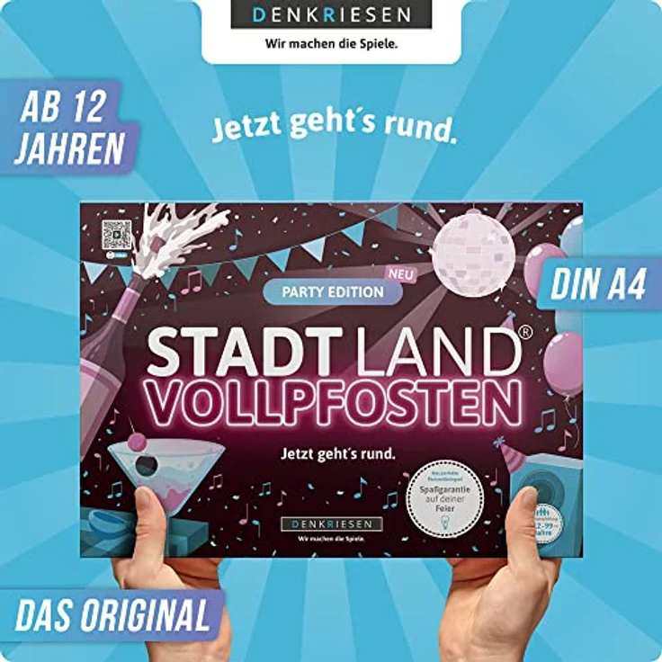 VOLLPFOSTEN® - Party Edition STADT LAND VOLLPFOSTEN® - PARTY EDITION - ""Jetzt geht’s rund. "" – Bild 2