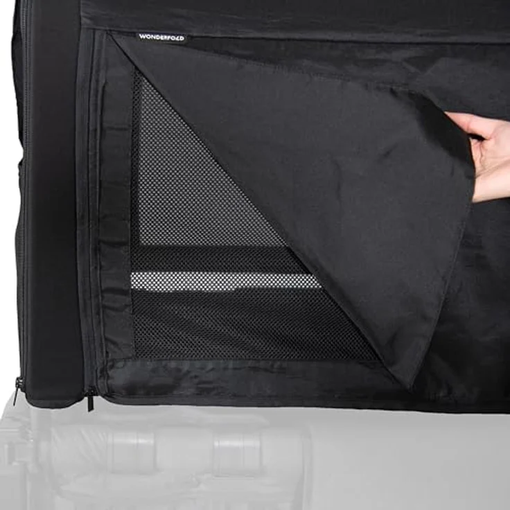 WONDERFOLD W2 Elite/Luxe Flex-Verdeck, anpassbares Dach mit abnehmbaren Seiten und UV-Schutz für Kinderwagen – Bild 4