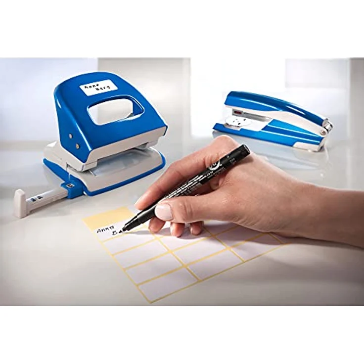 Avery Zweckform 3323 Haushaltsetiketten selbstklebend (38x14mm, 928 Aufkleber auf 29 Bogen, Vielzweck-Etiketten für Haushalt, Schule und Büro zum Beschriften und Kennzeichnen) blanko, weiß – Bild 3