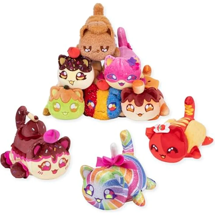 Aphmau - 15 cm Mystery Meemeows Plush - Series 7 Carnival Treats, Sammelfigur mit Überraschungserlebnis in Blindbox, superweich und kuschelig – Bild 2