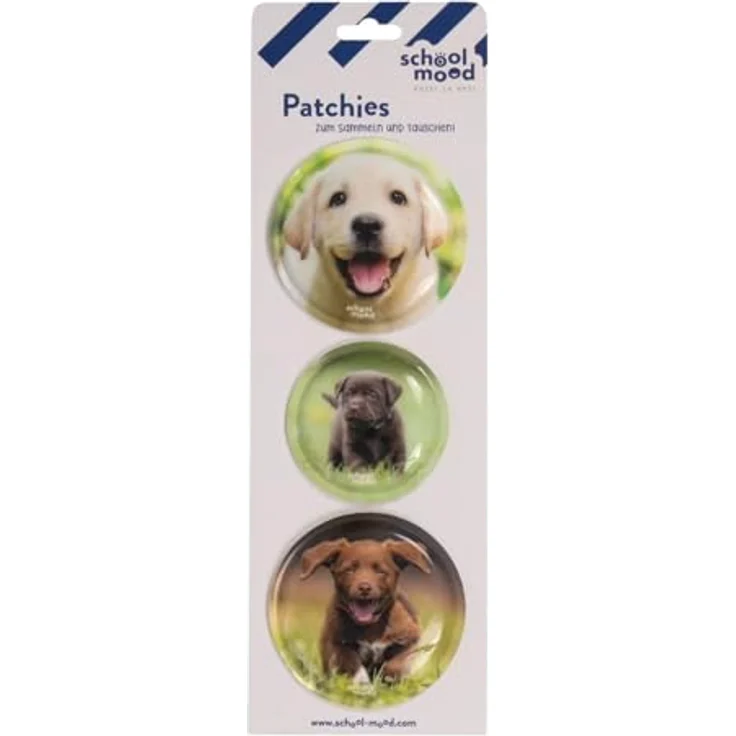 School Mood 3er Patchy-Set Leni Hund – Bild 3