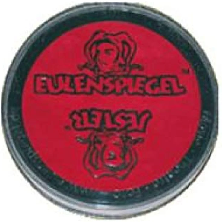 Eulenspiegel 185551 - Profi-Aqua Schminke in Königsrot, 20 ml, vegan, wischfest und schnell trocknend – Bild 2