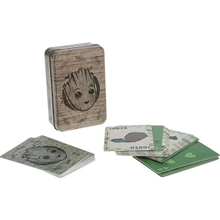 Paladone Les Guardians de la Galaxy – Groot – Spielkarten – Bild 1