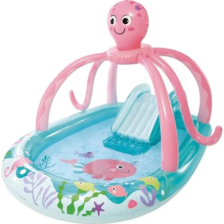Intex Play Center Octopus, aufblasbares Planschbecken für Kinder, 229 L – Bild 1