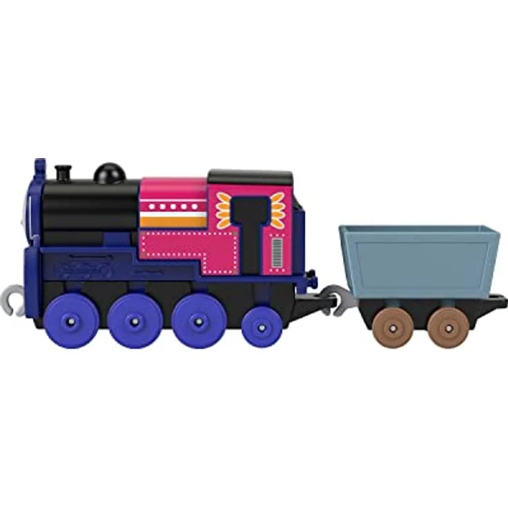 Der Zug Thomas - Ashima Metall-Schub-Lokomotive Di-Cast Zug mit Kristallen und Zubehör zum Spielen mit der Eisenbahn, Spielzeug für Kinder, 3 Jahre, HNN20 – Bild 3