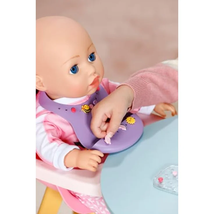 BABY Born Lätzchen Pin-Play aus Kunststoff mit verschiedenen Pins zum Verzieren, 837221 Zapf Creation – Bild 3