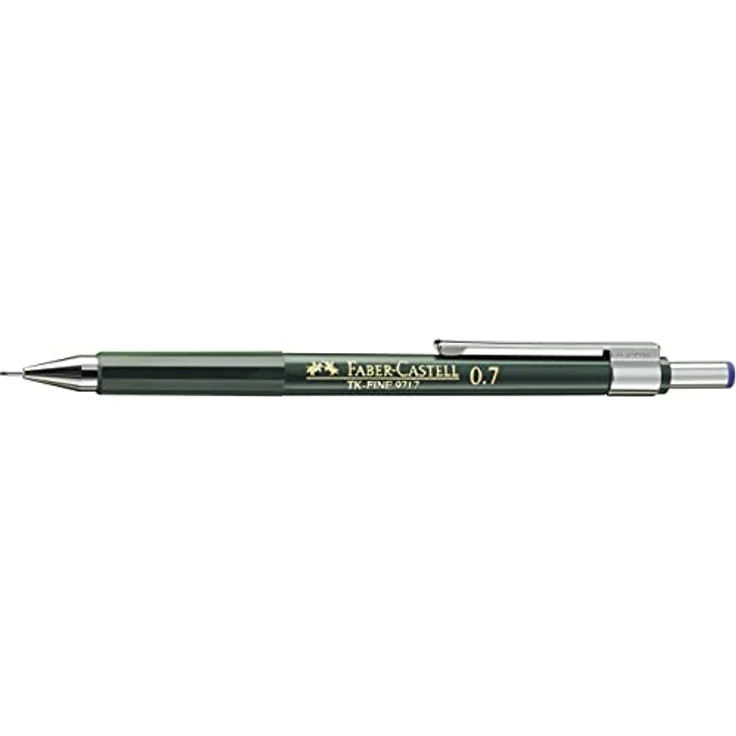 Faber-Castell TK-FINE Druckbleistift, 0.3 mm, 0.5 mm, 0.7 mm, 1.0 mm, grün – Bild 2