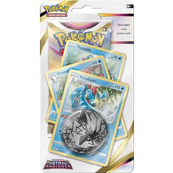 Nintendo Pokémon TCG: SWSH10 Astrale Ausstrahlung - Premium Checklane Blister, Sammelkarten-Set in englischer Sprache – Bild 2