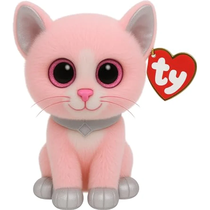 Ty Kuscheltier Beanie Boo Fiona Katze 24cm – Bild 2