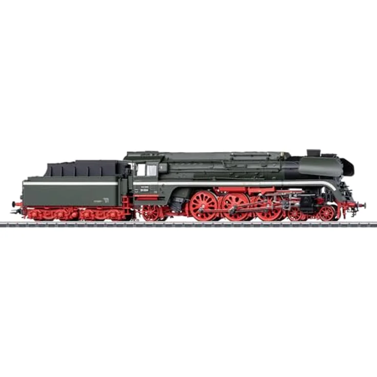 Märklin Dampflokomotive Baureihe 01.5, dunkelgrün mit weißen Zierstreifen, Spielewelt-Decoder mfx+ und umfangreichen Sound-Funktionen – Bild 1