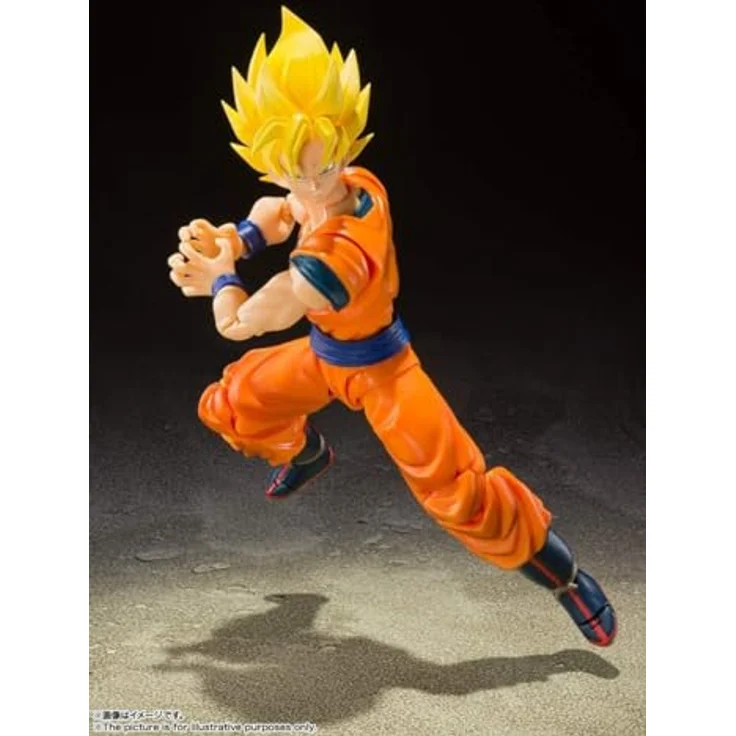 Unbekannt Ball Z SS Full Power Son Goku Figur S. H. Figuarts 14 cm, BAS61385 – Bild 5