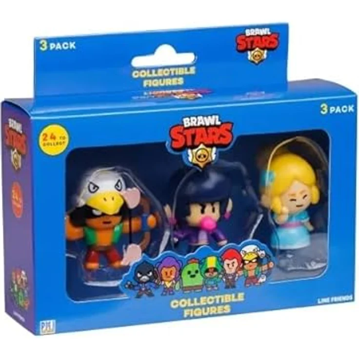 Brawl Stars Figure 3 pack window box S1, 1x Set, zufällige Auswahl – Bild 7