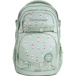 Coocazoo Schulrucksack Porter „Dancing Dots”, Mint, ergonomischer & anpassbarer Tornister, höhen- & größenverstellbar, mit Brustgurt & Hüftgurt, ab der 3. Klasse