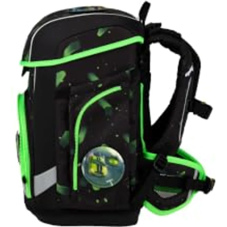 ergobag cubo light Schulranzen-Set Übärholspur, 21 Liter Volumen, regulierbare Schulterträger, wasserabweisendes Material, inkl. Sportbeutel – Bild 3