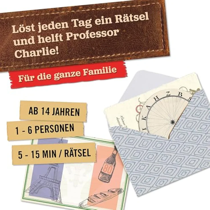 Hidden Games: Professor Charlies Reise rund um die Welt (Rätsel-Adventskalender) – Bild 2