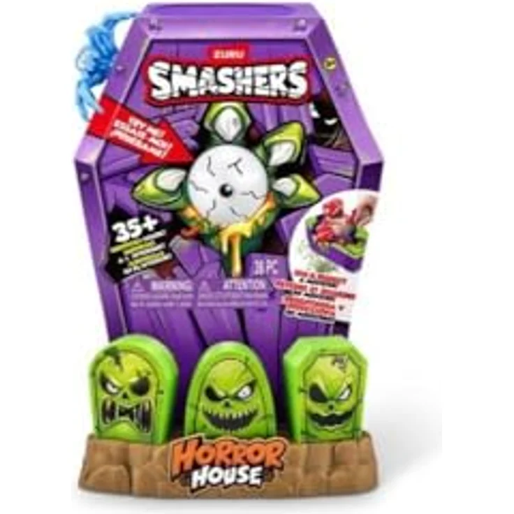 Big Buy Cooking Smashers Mega Horror House, Actionfigur Set mit 35 Überraschungen, 35 x 20 cm und 35 x 15 cm – Bild 1