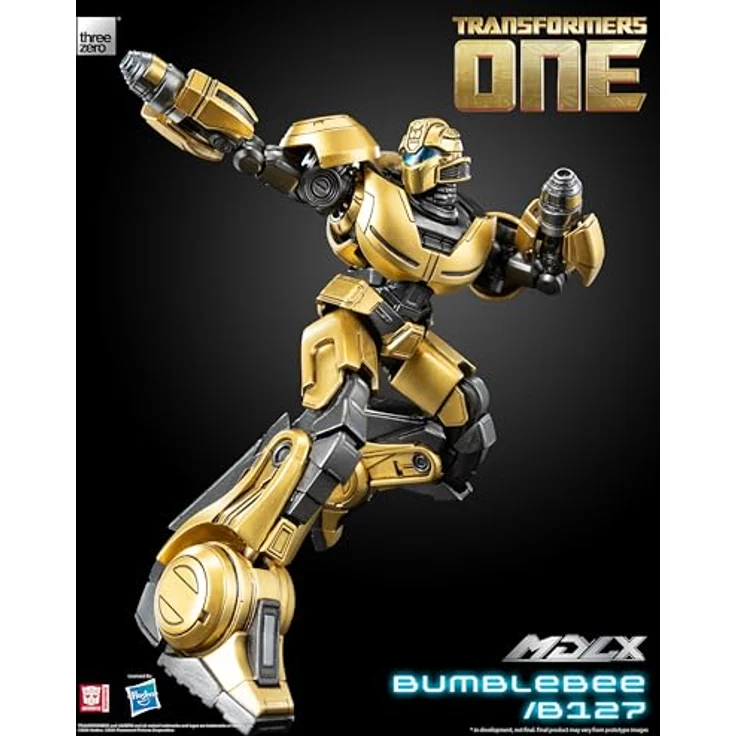 THREEZERO Transformers MDLX Actionfigur Bumblebee/B127, 12 cm, mit Zubehör in Fensterbox aus ABS, POM, PVC, Zinklegierung und Metallteilen – Bild 7