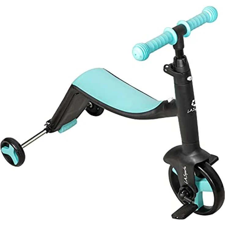 3-in-1 Kids Trike kombiniert Laufrad Dreirad Scooter für Kinder ab 2 Jahren mitwachsend höhenverstellbar – Bild 4
