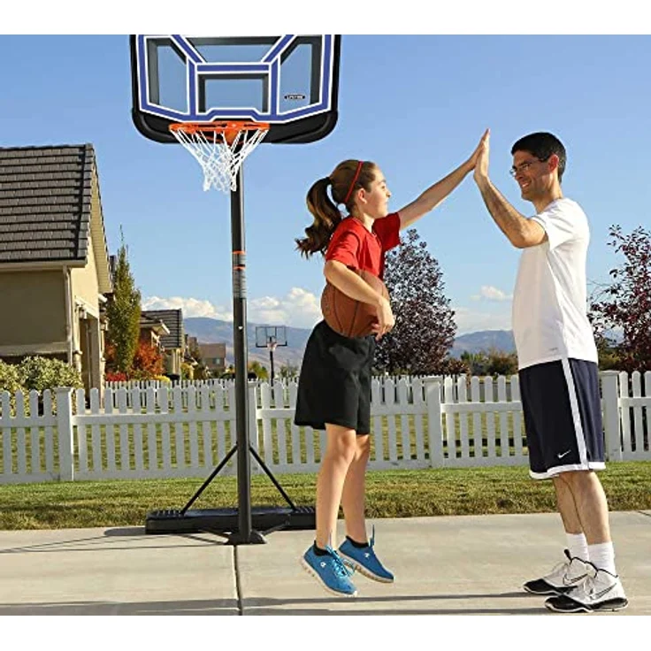 Lifetime Stahl Basketballkorb Miami | Blau | 304 cm – Bild 4