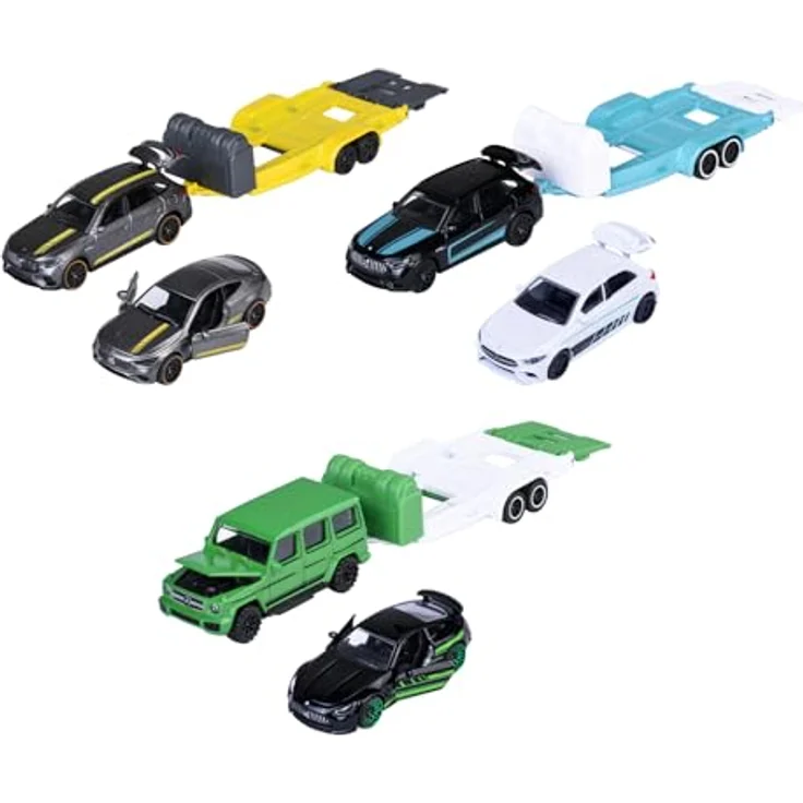 Majorette Mercedes AMG Deluxe, Spielzeugauto mit detailgetreuem Design, geeignet für Kinder ab 3 Jahren – Bild 1