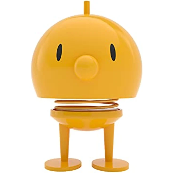 Hoptimist - Skandinavisches Design - Classic Large Bumble - Höhe: 13.5 cm - Gelb - Deko - Geschenkidee – Bild 1