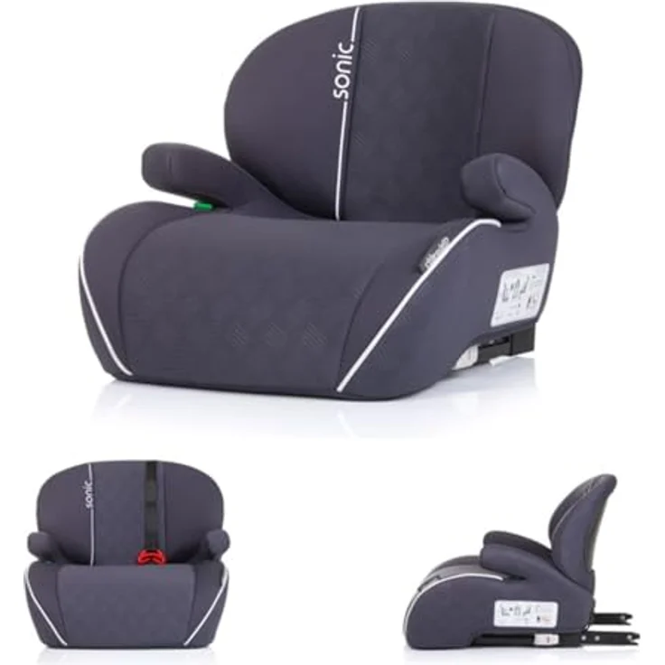 Chipolino Sitzerhöhung Sonic, Kindersitz Isofix, i-Size, 125-150 cm, Armlehne, ab 6 bis 12 Jahre, bis 36 kg – Bild 1
