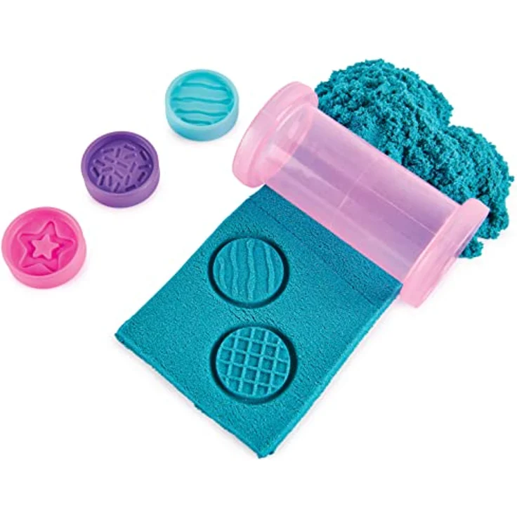 Kinetic Sand Einhorn Back Set - mit 454 g original kinetischem Sand aus Schweden und viel Zubehör für sauberes, kreatives Indoor-Sandspiel und Rollenspiel, für Kinder ab 3 Jahren – Bild 5