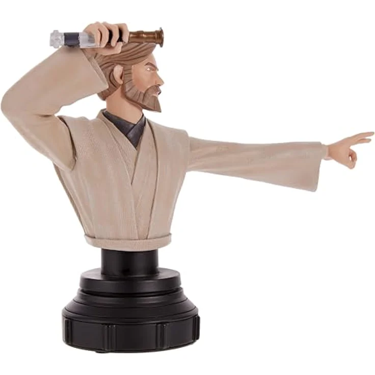 Diamond Select Toys Star Wars Clone Wars Obi Wan 1/7 Scale Bust Figur – Bild 1