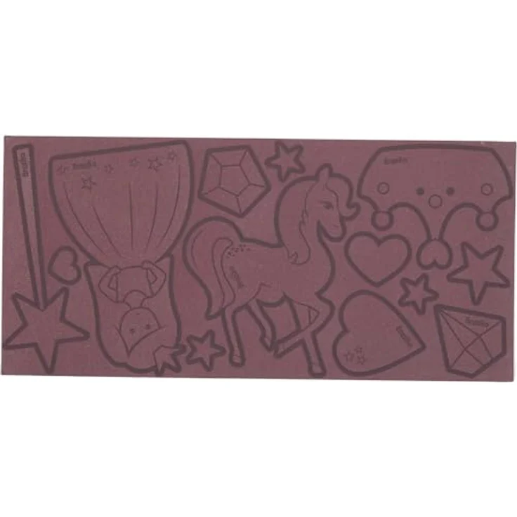 ergobag Sticker Reflexie-Sticker Set Prinzessin – Bild 2