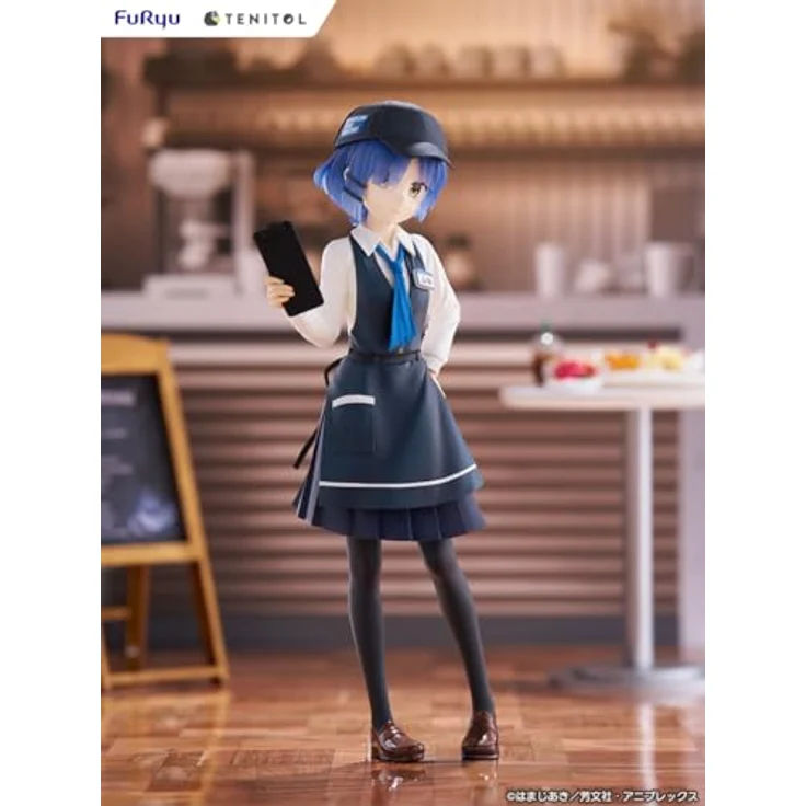 FuRyu Bocchi the Rock! Tenitol PVC Statue Ryo Yamada Cafe Style Ver. 21 cm, detailreiche Sammelfigur in bedruckter Box – Bild 12