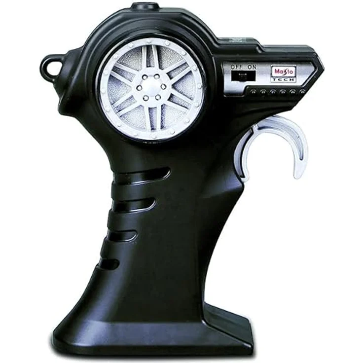 Maisto Tech R/C Rock Crawler: Ferngesteuertes Offroad-Fahrzeug, mit 2,4 GHz Frequenz, Allradantrieb und Pistolengriff-Fernsteuerung, ab 8 Jahren, 32 cm, schwarz (582746) – Bild 2